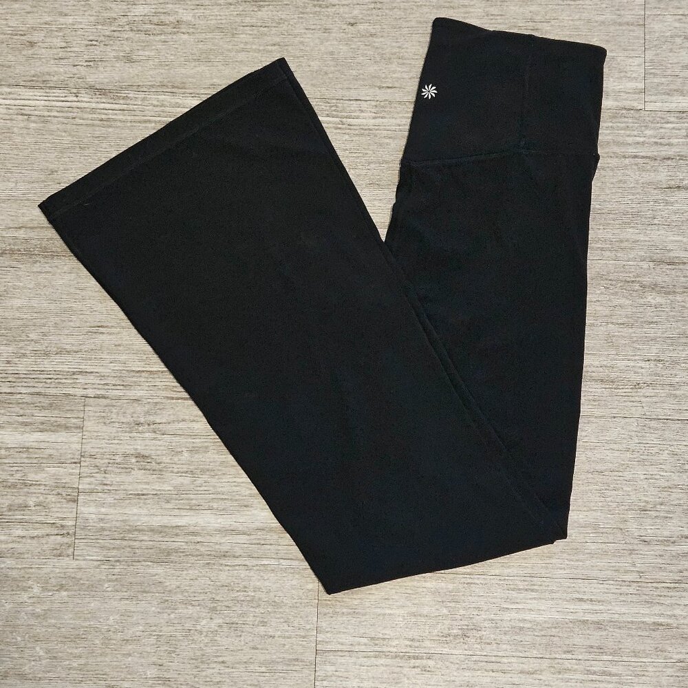 Athleta Elation Flare Pant Black Sz S